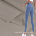 soft double faced knitted nylon 75 spandex 25 stretch fabric for workout leggings